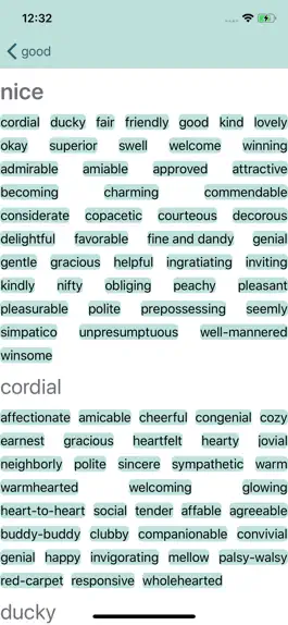 Game screenshot Synonyms - English dictionary hack