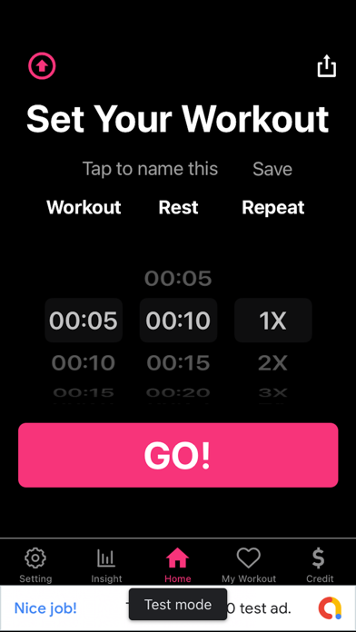 Mo Workout Timer - HIIT Screenshot