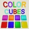 Icon Color Cubes: Stroop Puzzle