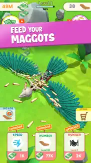 idle maggots - simulator game iphone screenshot 1