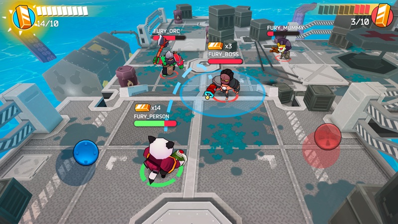 Fury Wars - jogos online screenshot 6