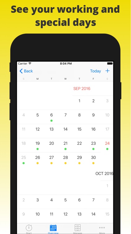 atWork Timesheet, Time Tracker screenshot-3