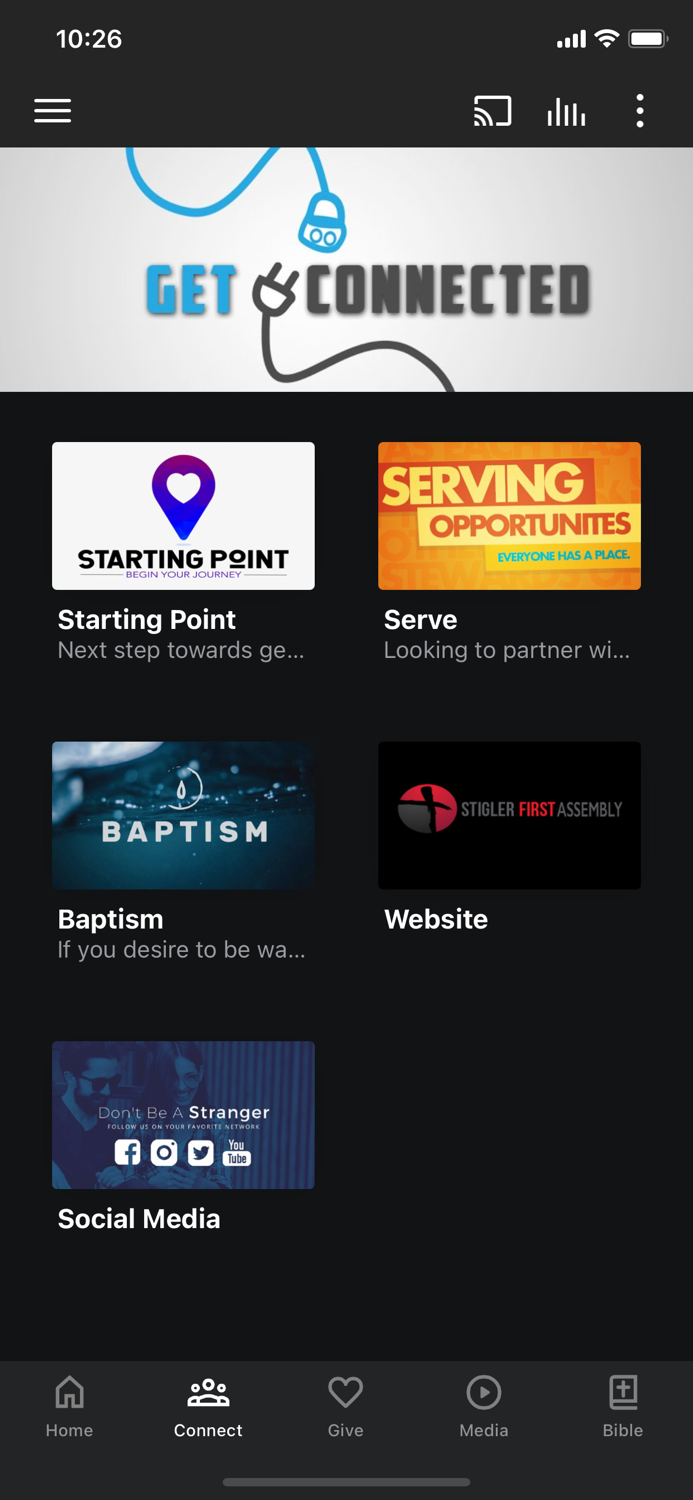 Stigler First Assembly