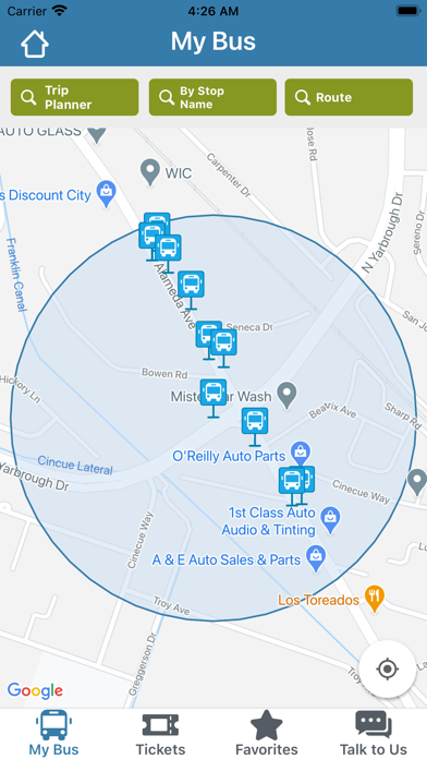 Ride Sun Metro Screenshot