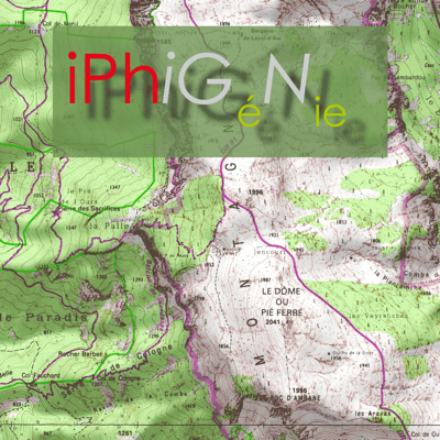 iPhiGéNie IGN maps for outdoor