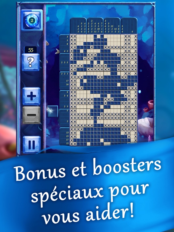Screenshot #5 pour Picross Mermaid  - Nonograms