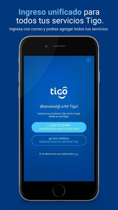 Mi Tigo (Antes Tigo Shop) Screenshot