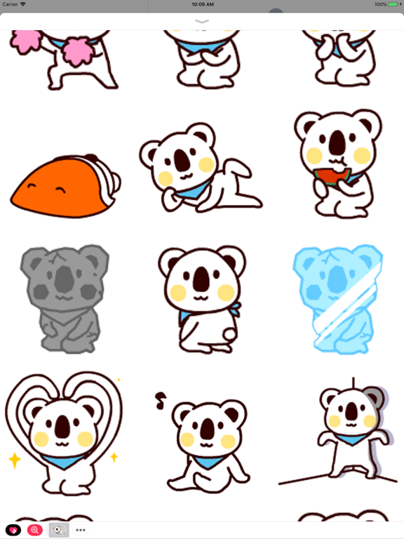 Screenshot #2 for Koala Animated Stickers