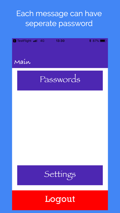 iSecure - Secure messaging screenshot 2