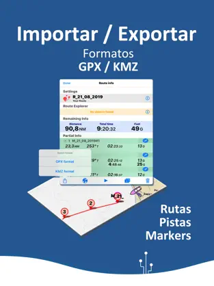 Captura 8 Aqua Map: mapas marinos y GPS iphone