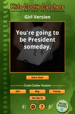 Game screenshot Cootie Catcher Fortune Teller hack