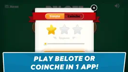 Game screenshot Belote Coinche - card game apk