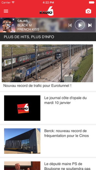Screenshot #1 pour Radio6