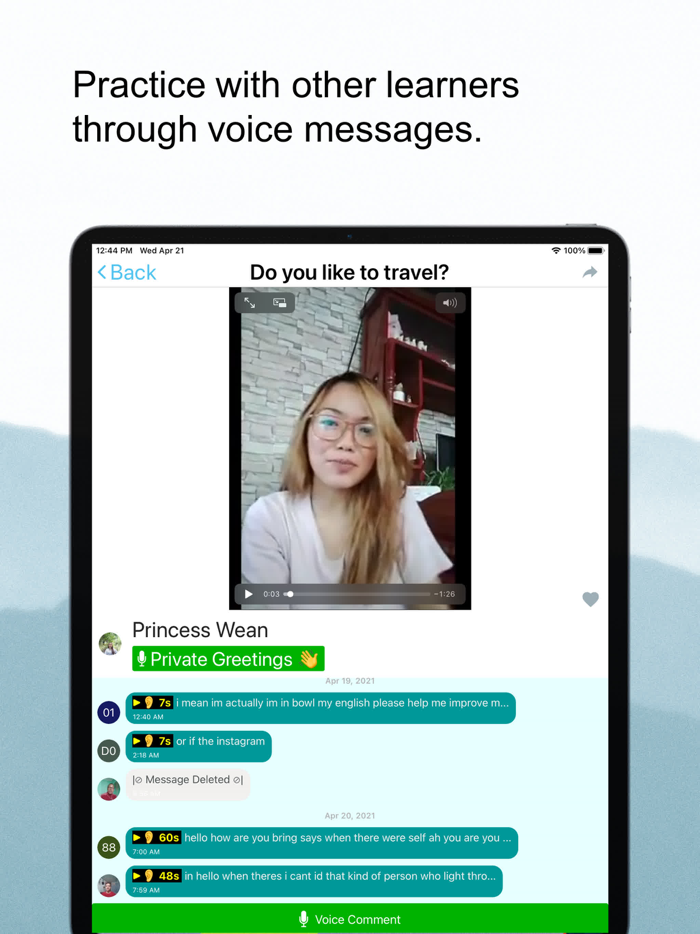 SpeakNative Practice and Learn