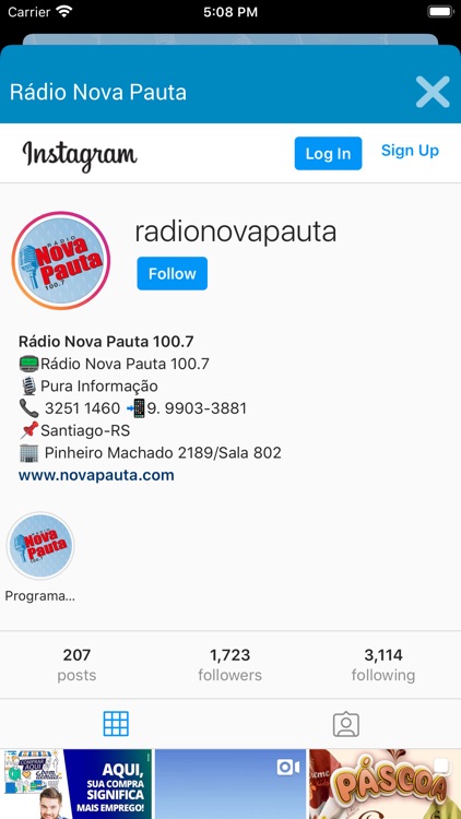 Rádio Nova Pauta screenshot-3