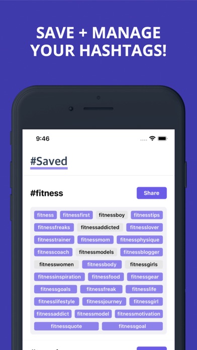 Hashtags: Best trending tags Screenshot