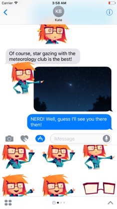 Jenny LeClue Stickers screenshot 3