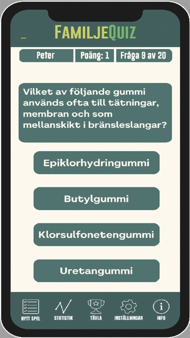 FamiljeQuiz Screenshot
