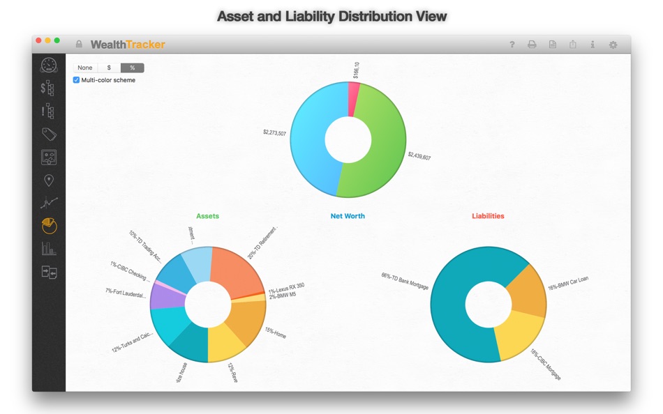 #8. Wealth Tracker (macOS) 由: Blue Plum Software Inc, The