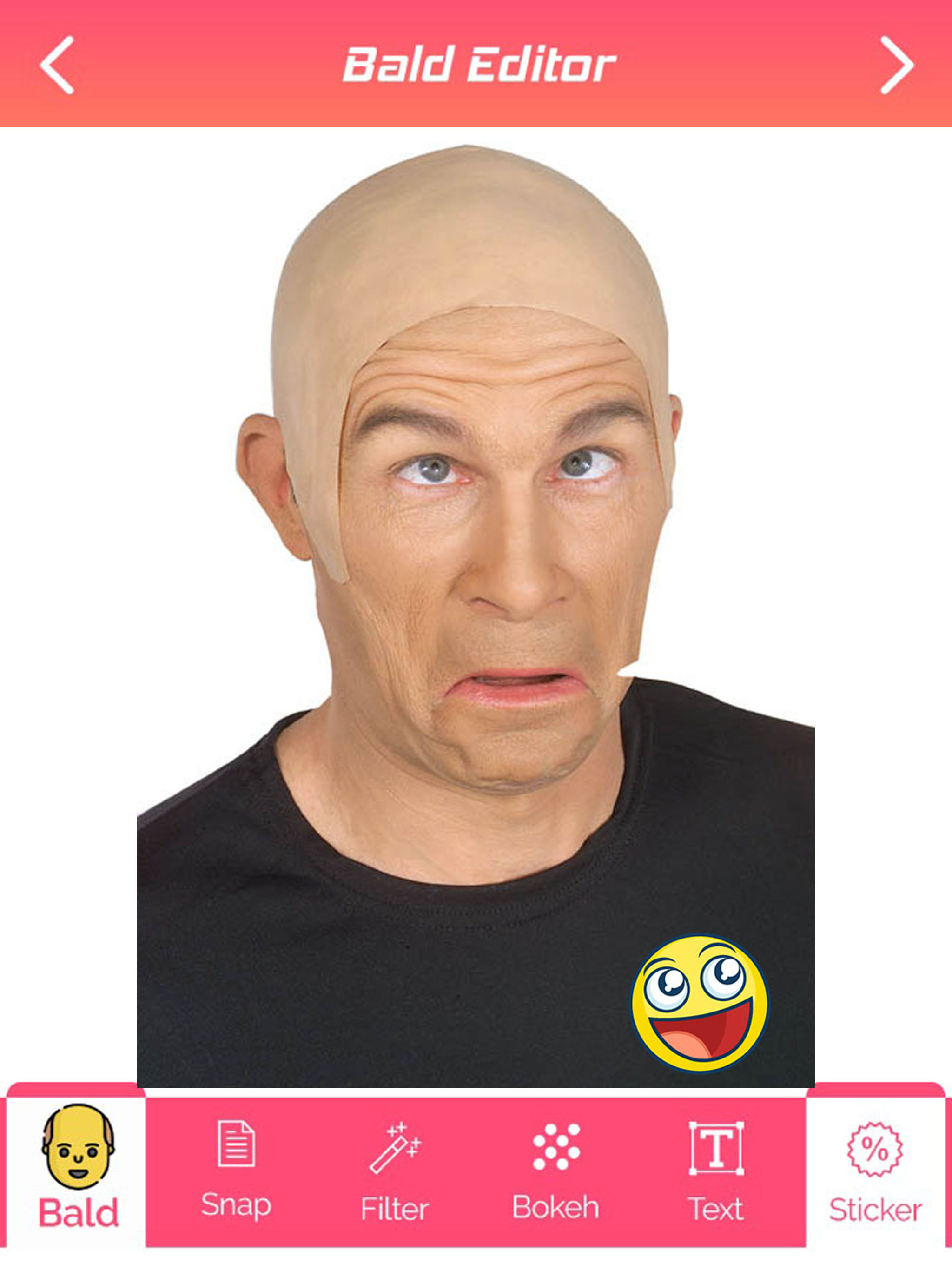 Bald photo Editor screenshot 6