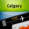 Calgary Airport (YYC) + Radar icon
