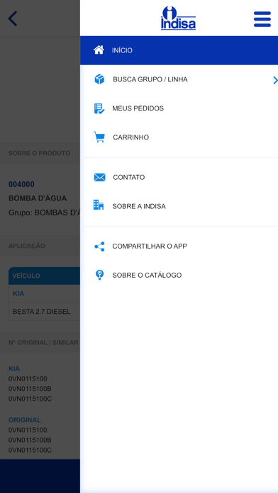 Indisa - Catálogo Screenshot