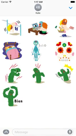 Game screenshot Cheerful Mexican Sticker hack