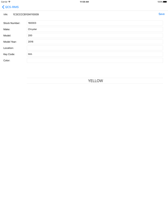 Screenshot #4 pour QCS-RIMS