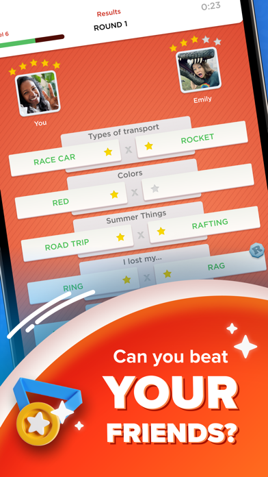 screenshot of Stop - Categories Word Game 4