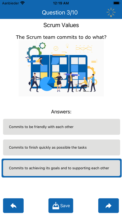 Scrum Practice Test Pro Screenshot