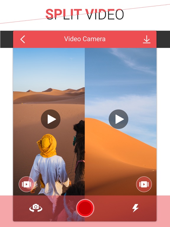 Screenshot #5 pour Split Video Maker Camera