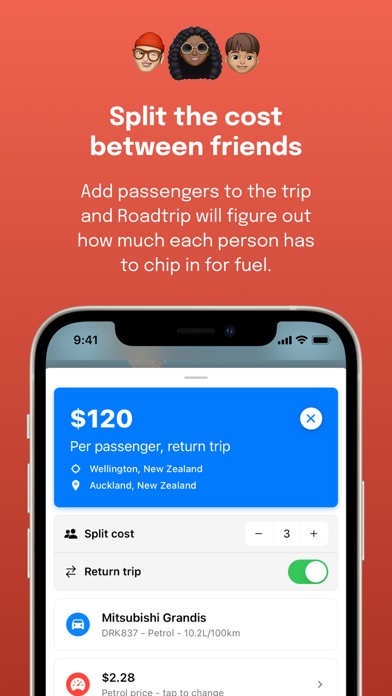 Roadtrip: Gas Price Calculator Screenshot