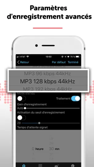 Capture d'écran de Alon Dictaphone Memo Et Notes sur iPhone 5