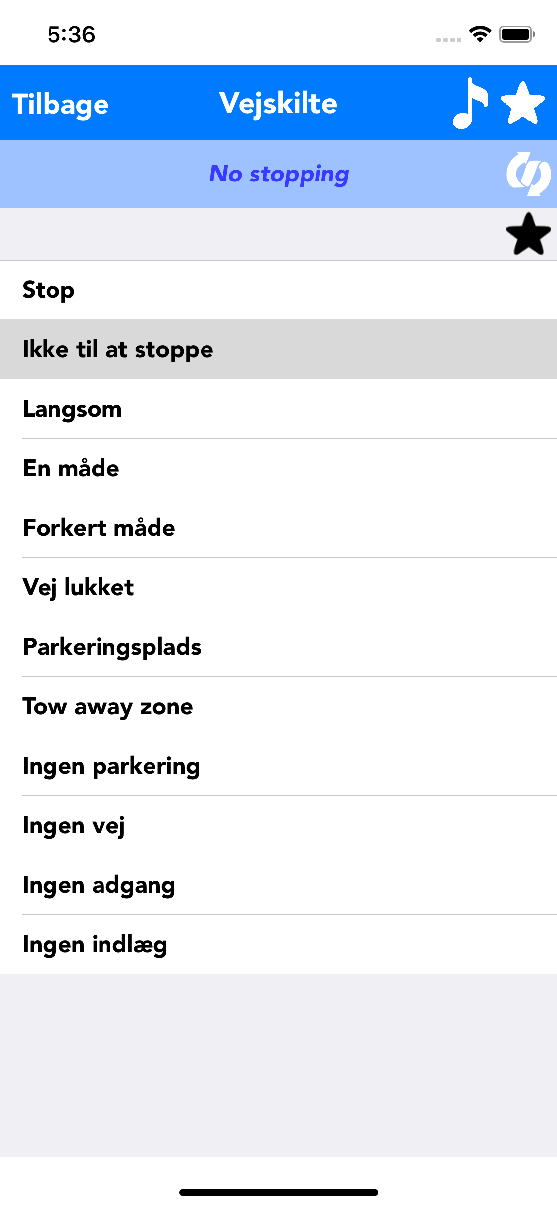 Danish to English Translate