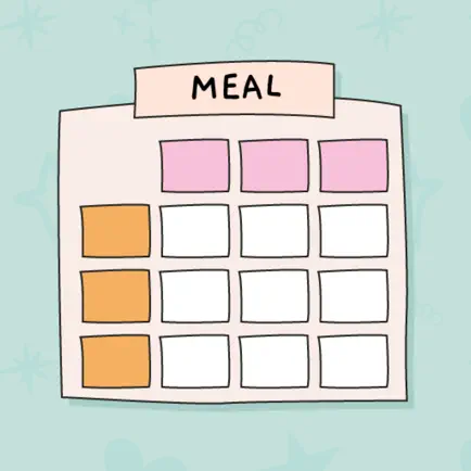 Meal plan template, food diary Cheats