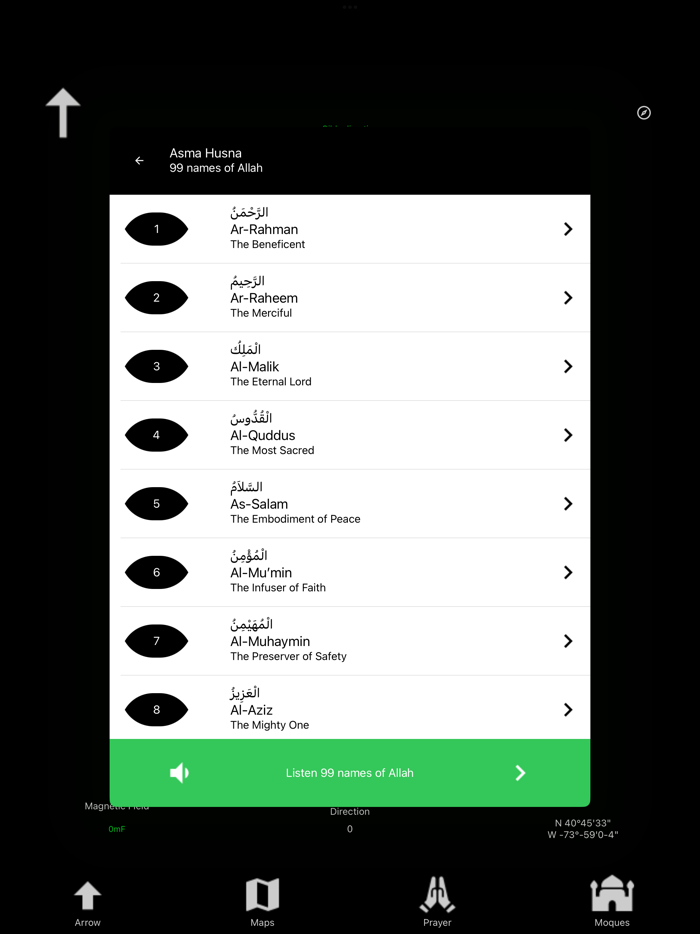 Qibla Finder - Prayer Times