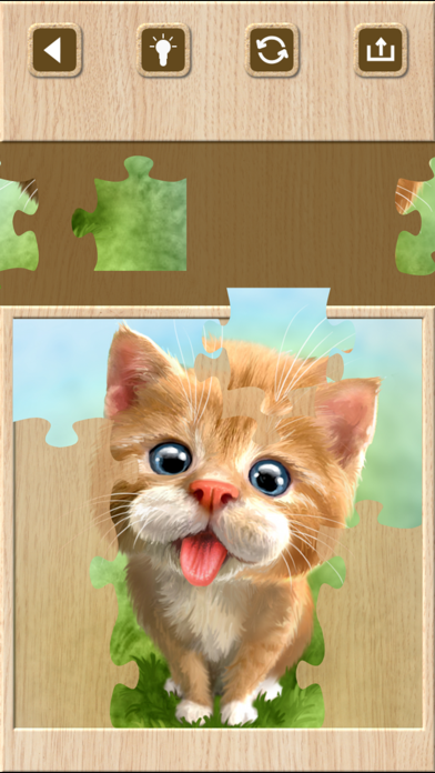 Screenshot #2 pour Animal Jigsaw Puzzle Game‪s‬