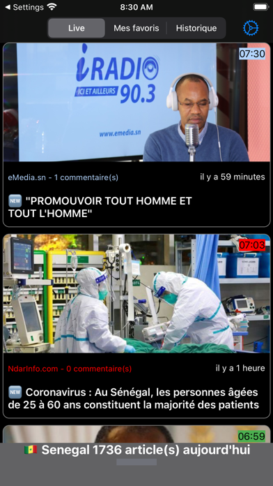 Actu Sénégal - Infos complètes Screenshot
