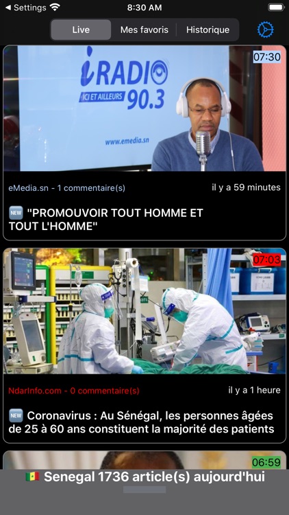 Actu Sénégal - Infos complètes screenshot-3