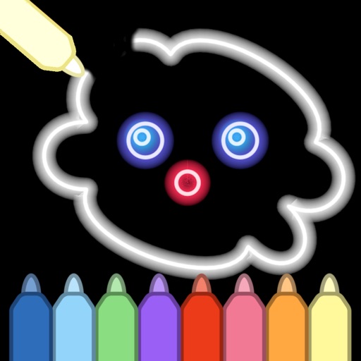 Draw and Paint Day & Night kid iOS App