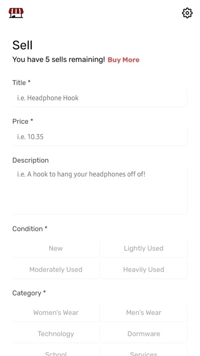 MySchoolMarket Screenshot