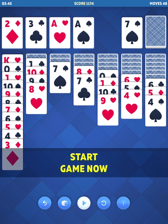 Solitaire Classic Now iPad screenshot 5 - Entertainment app