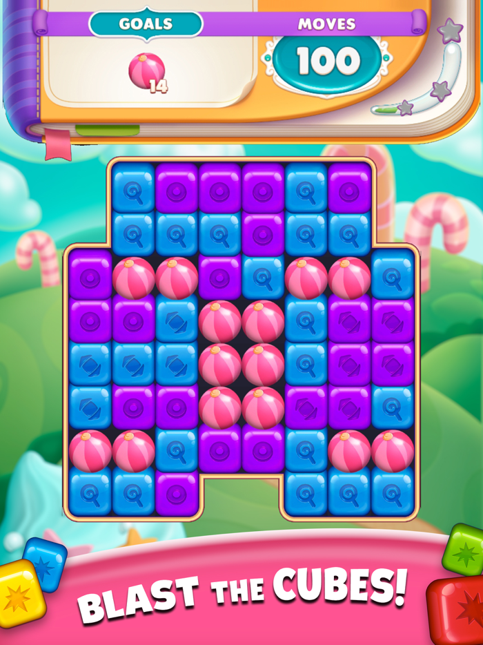 Cartoon Crush Toy Blast Puzzle