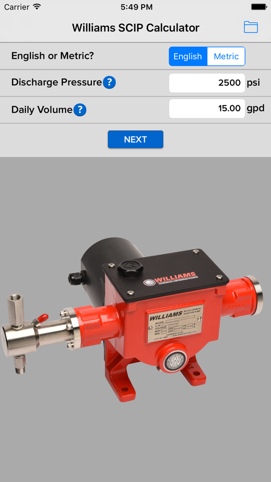 #1. Williams SCIP (iOS) بواسطة: Milton Roy LLC