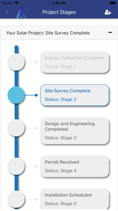Advocator App Screenshot