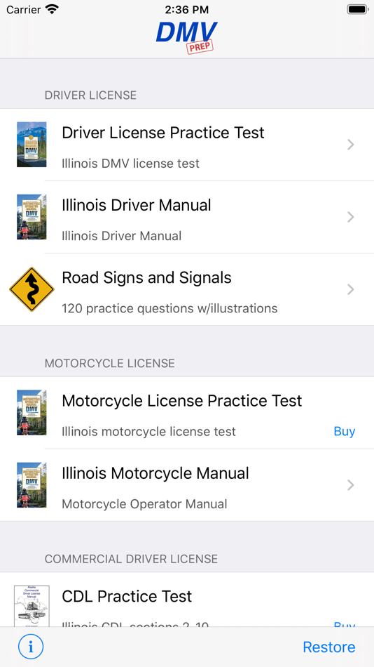 Illinois DMV Test Prep - 5.4 - (iOS)