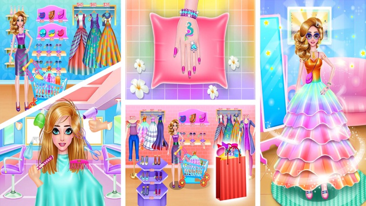 Shopping mall & dress up game screenshot-9