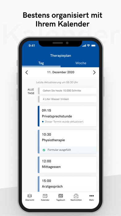 KLAK Patienten APP Screenshot