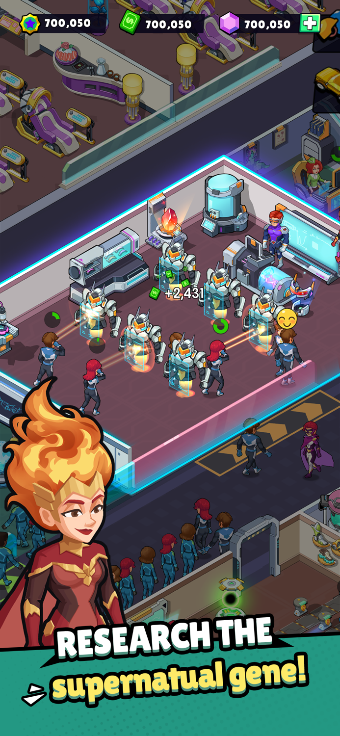 Idle Superpower School