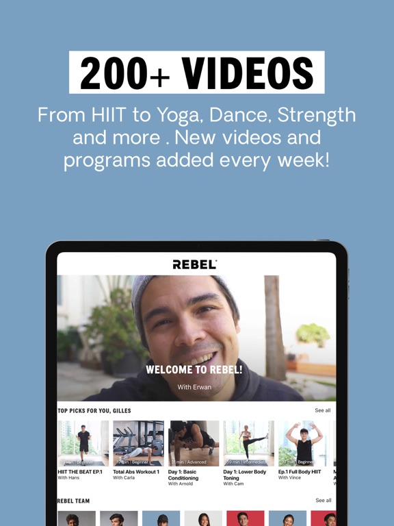 Screenshot #5 pour REBEL: Health & Wellbeing